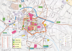 Leeds Tourist Map