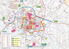 Leeds Tourist Map Leeds Tourist Map