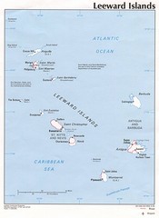 Leeward Islands Map