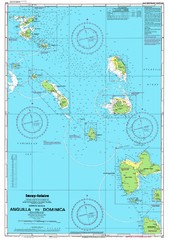 Leeward Islands Nautical Map