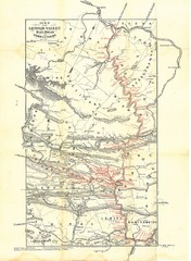 Lehigh Valley Railroad Historical Map