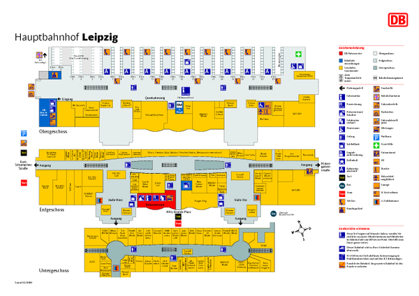 Leipzig HBf Map