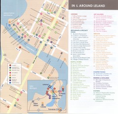 Leland MI Map