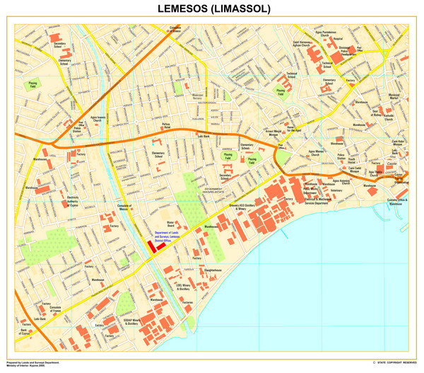 Lemesos Map