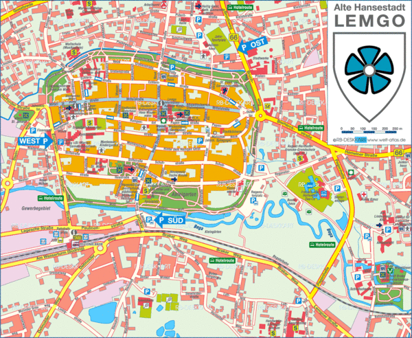 Lemgo Map