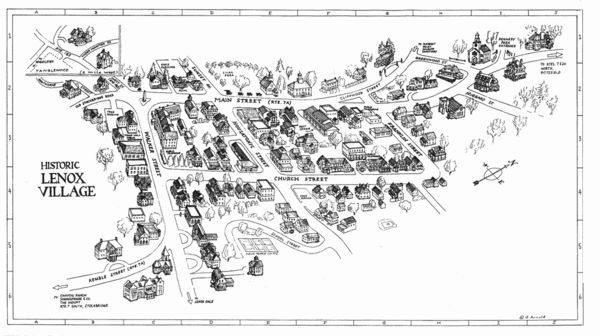 Lenox Village Map