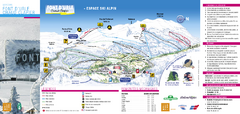 Lente Ski Trail Map
