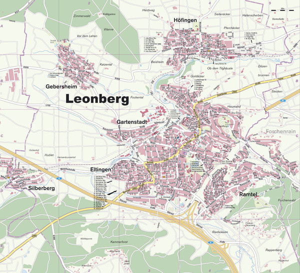 Leonberg Map