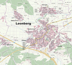 Leonberg Map