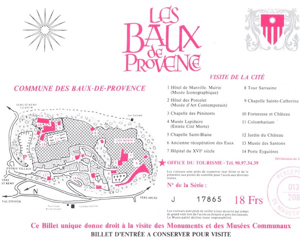 Les Baux De Provence Map Les Baux De Provence Map - Les Baux France • Mappery