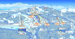 Les Rousses Ski Trail Map