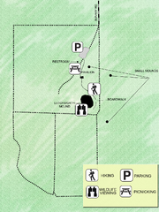 Letchworth-Love Mounds Map
