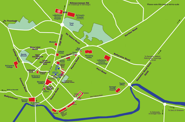 Letterkenny Map