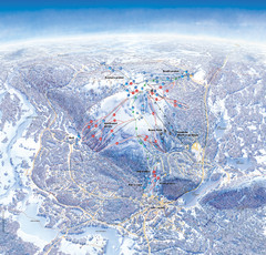 Levi Ski Trail Map