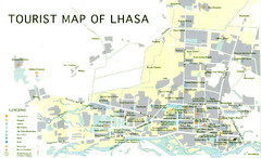 Lhasa Tourist Map