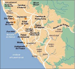 Libreville City Map