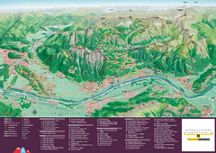 Liechtenstein Tourist Map