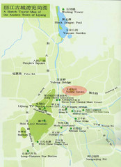 Lijiang City Tourist Map