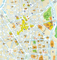 Lille Center Map