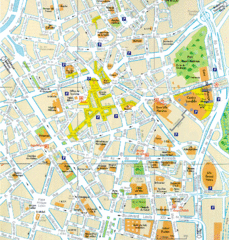 Lille Center Map Lille Center Map