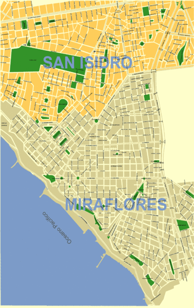 Lima City Map