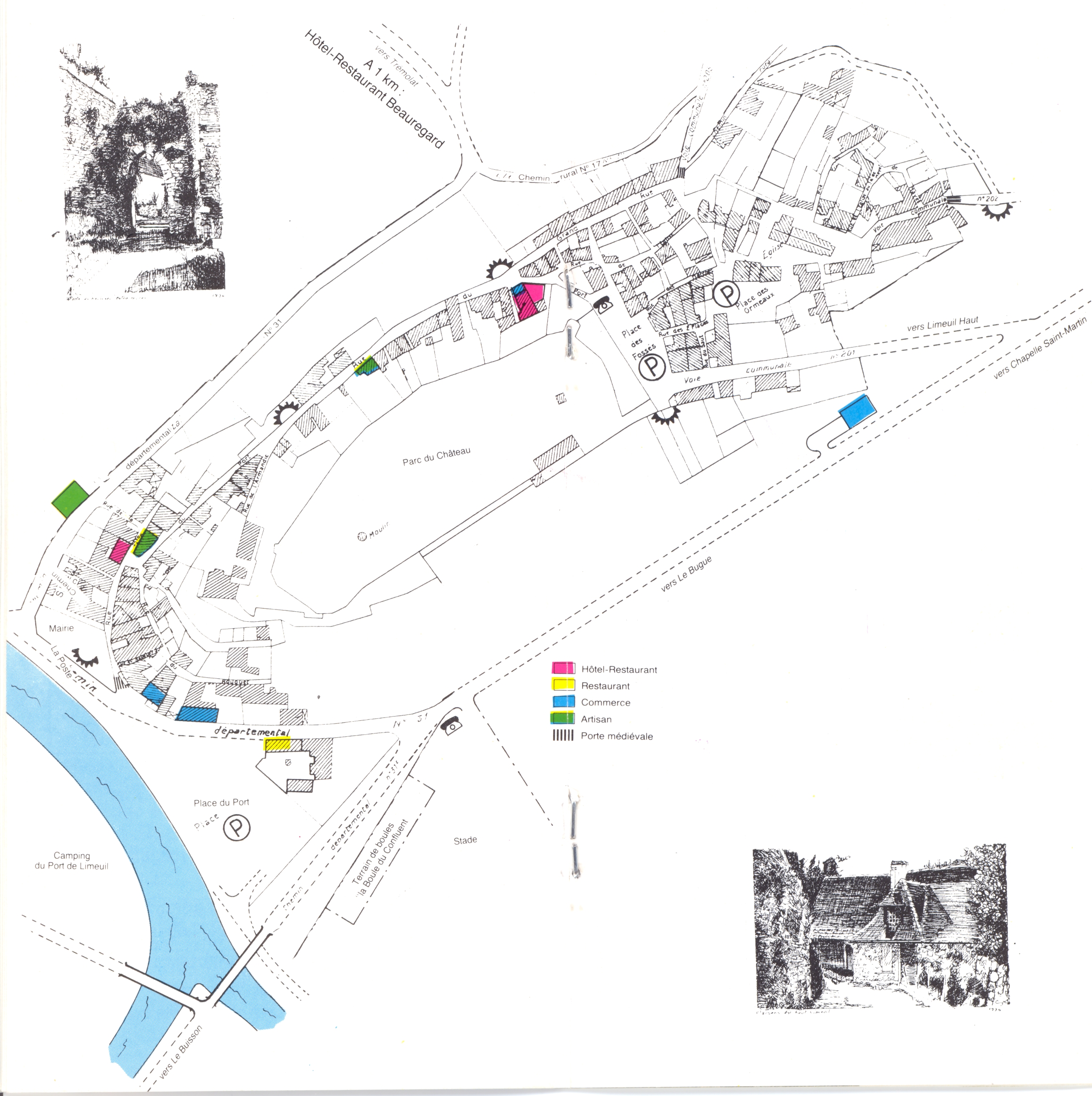Limeuil Map - Limeuil France • mappery