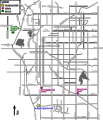 Lincoln, Nebraska City Map