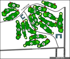 Lincoln Park Golf Course Map