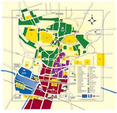Lincoln Tourist Map