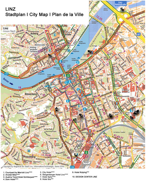 Linz City Map