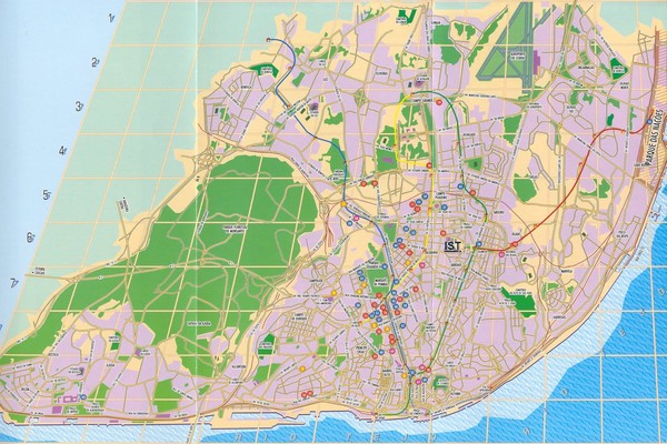 Lisbon Street Map