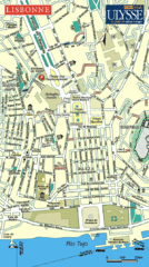 Lisbonne City Map