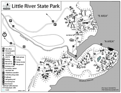 Little River State Park Campground Map