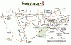 Livermore Valley Wineries, California Map