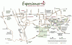 Livermore Valley Wineries, California Map Livermore Valley Wineries, California Map