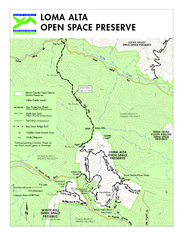 Loma Alta Preserve Map