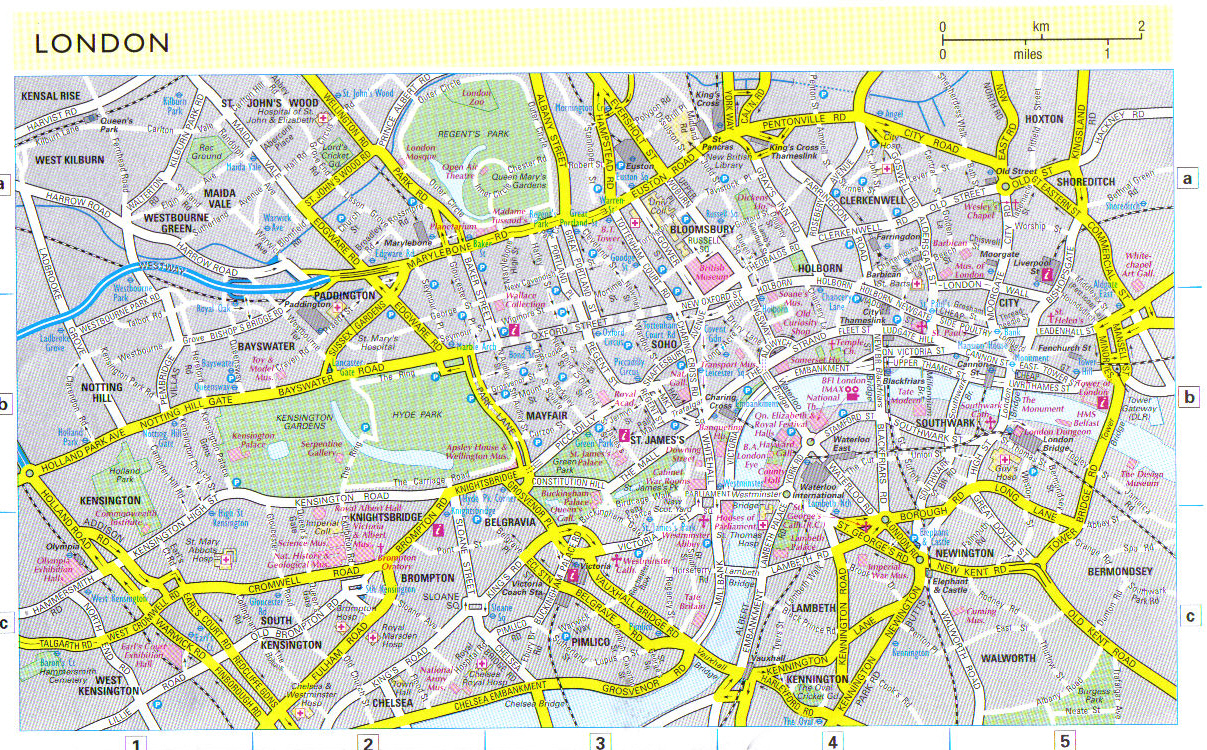 London City Map - London England • mappery