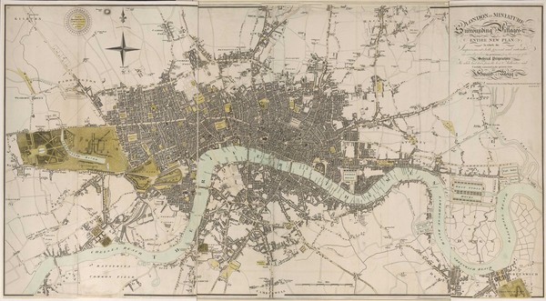 London Map 1807