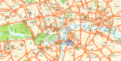 London Tourist Map