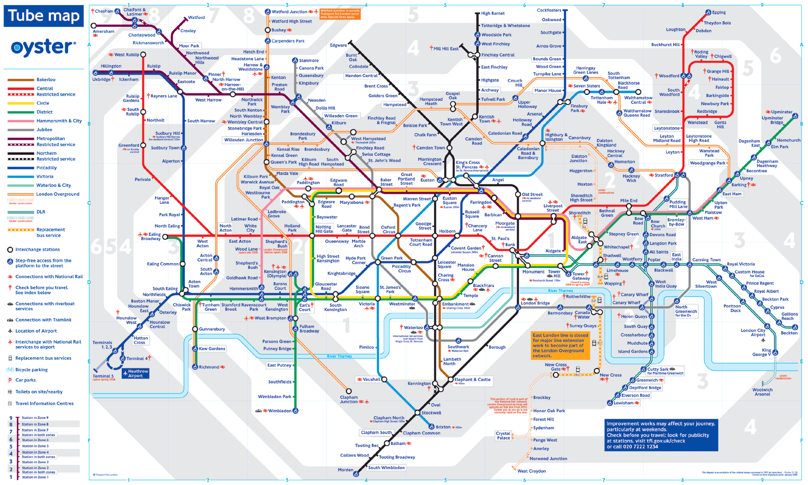 the tube london map the tube london map
