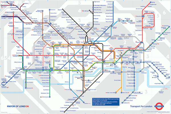 London Underground Map