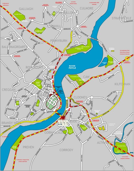 Londonderry Map