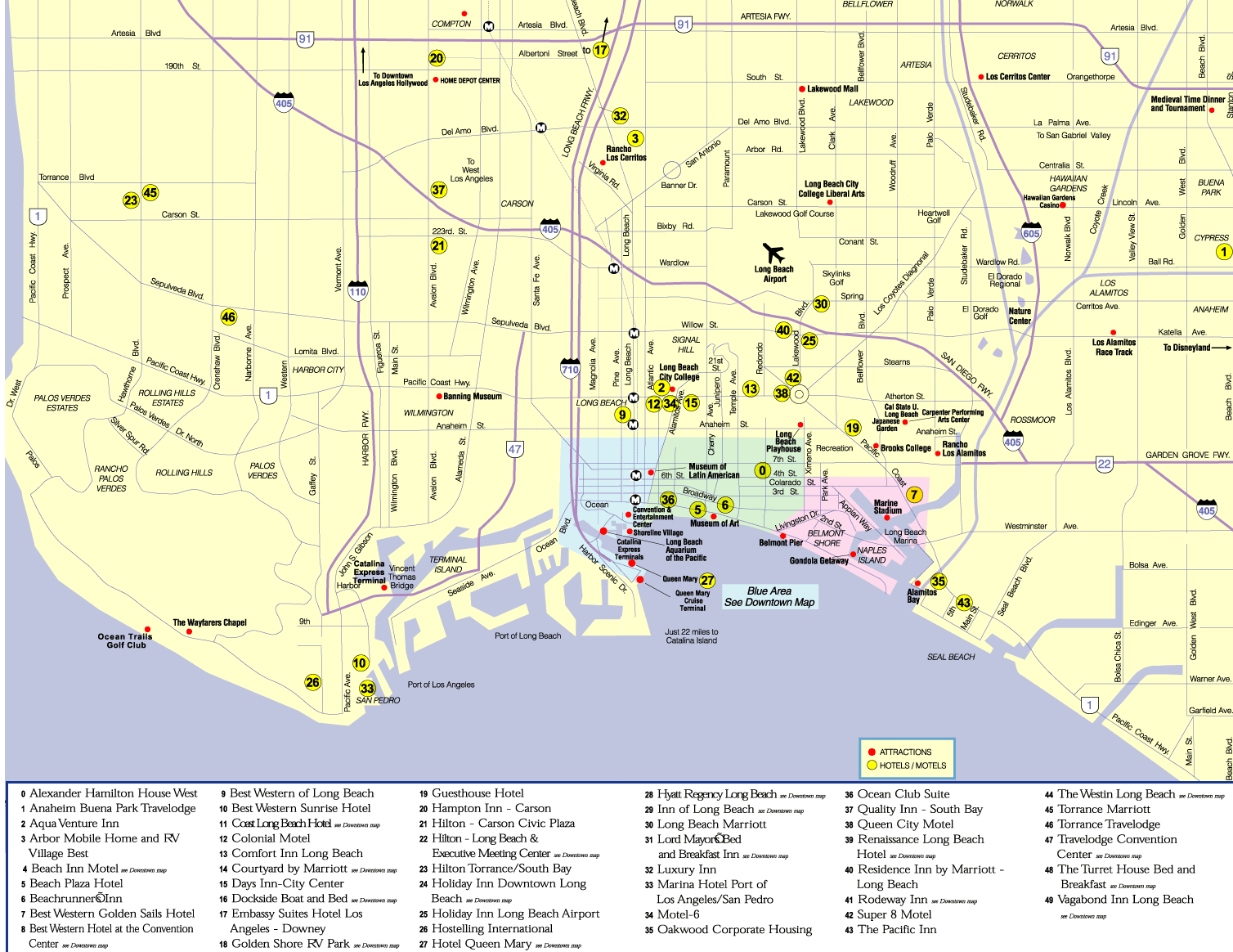 Long Beach California City Map Long Beach California Mappery Long Beach California City Map Long Beach California Mappery