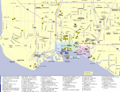 Long Beach, California City Map