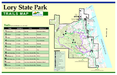 Lory State Park Trail Map