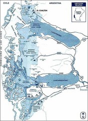 Los Glacieres Park Map