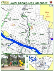 Lower Shoal Creek Greenbelt Map