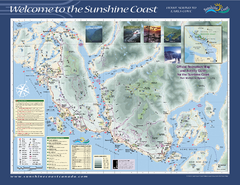 Lower Sunshine Coast Recreation Map