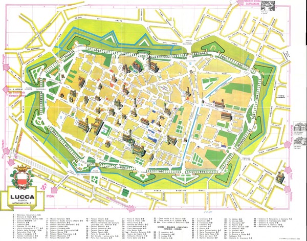 Lucca Map