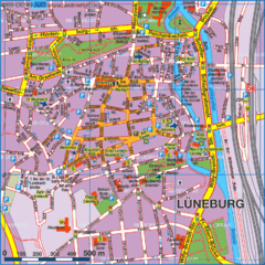 Luneburg Map Luneburg Map